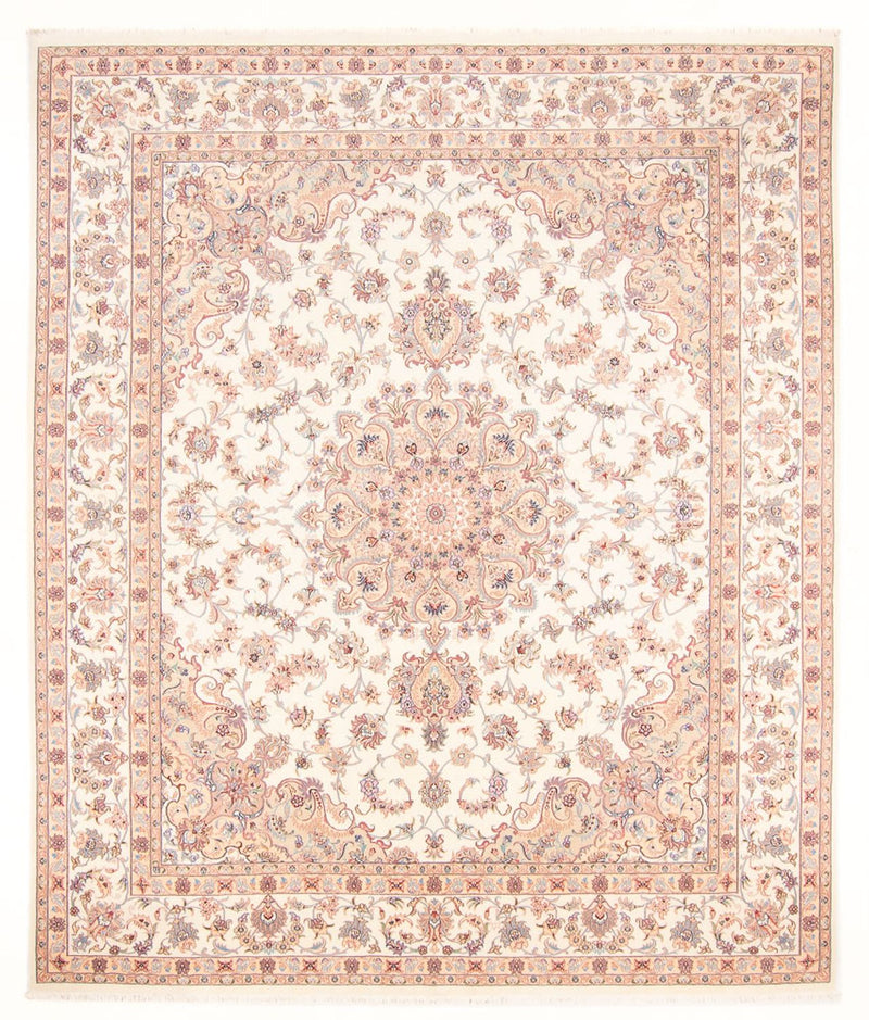 Persisk tæppe - Tabriz - Royal - 300 x 252 cm - creme