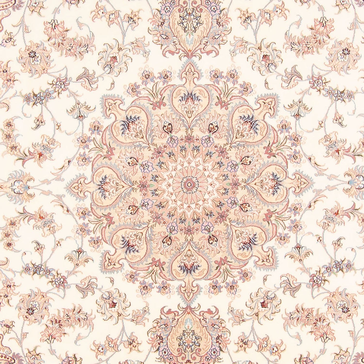 Persisk tæppe - Tabriz - Royal - 300 x 252 cm - creme