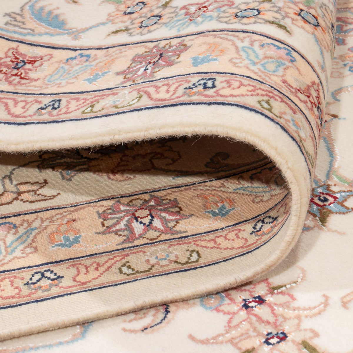 Persisk tæppe - Tabriz - Royal - 300 x 252 cm - creme