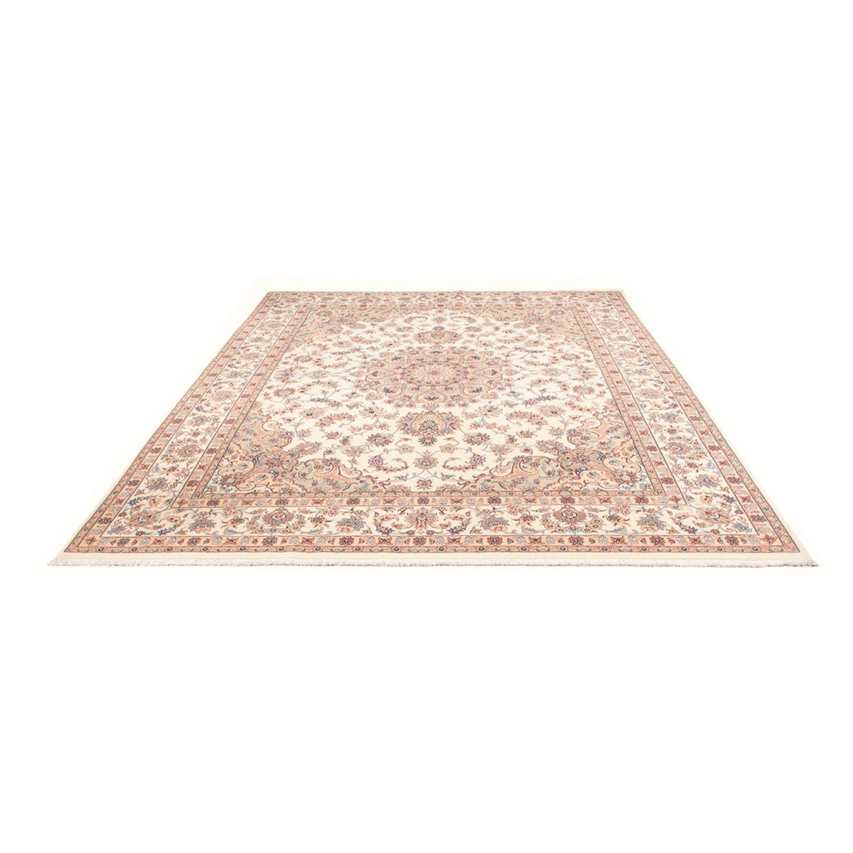 Persisk tæppe - Tabriz - Royal - 300 x 252 cm - creme