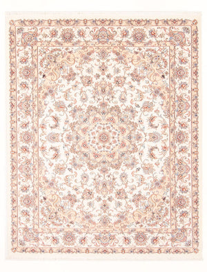 Persisk tæppe - Tabriz - Royal - 200 x 151 cm - creme