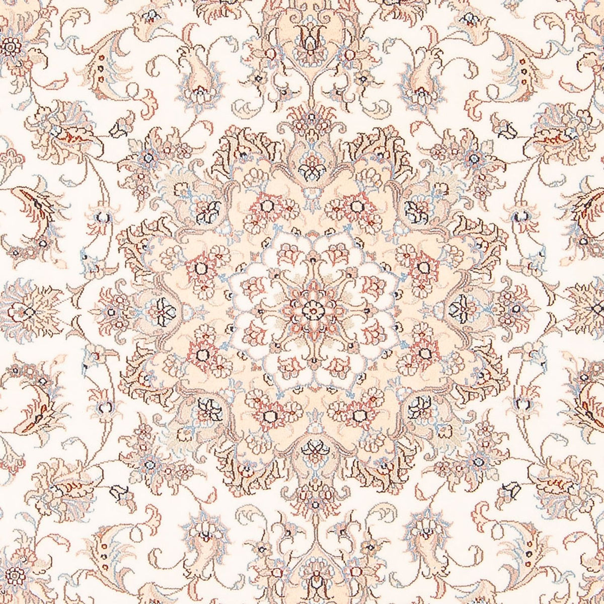 Persisk tæppe - Tabriz - Royal - 200 x 151 cm - creme