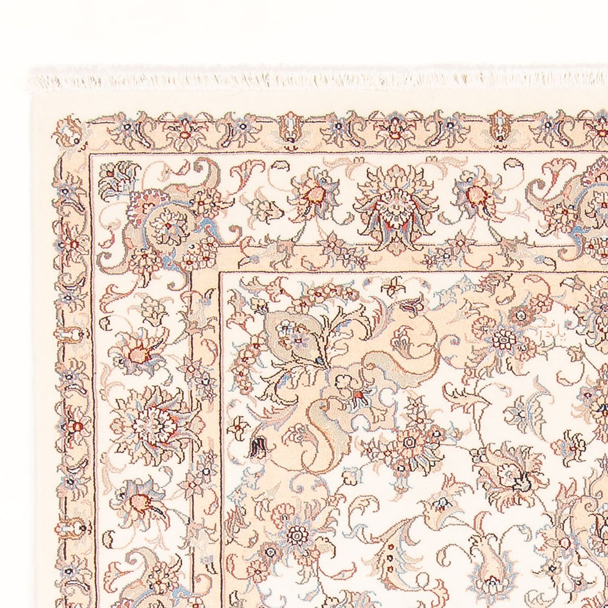 Persisk tæppe - Tabriz - Royal - 200 x 151 cm - creme