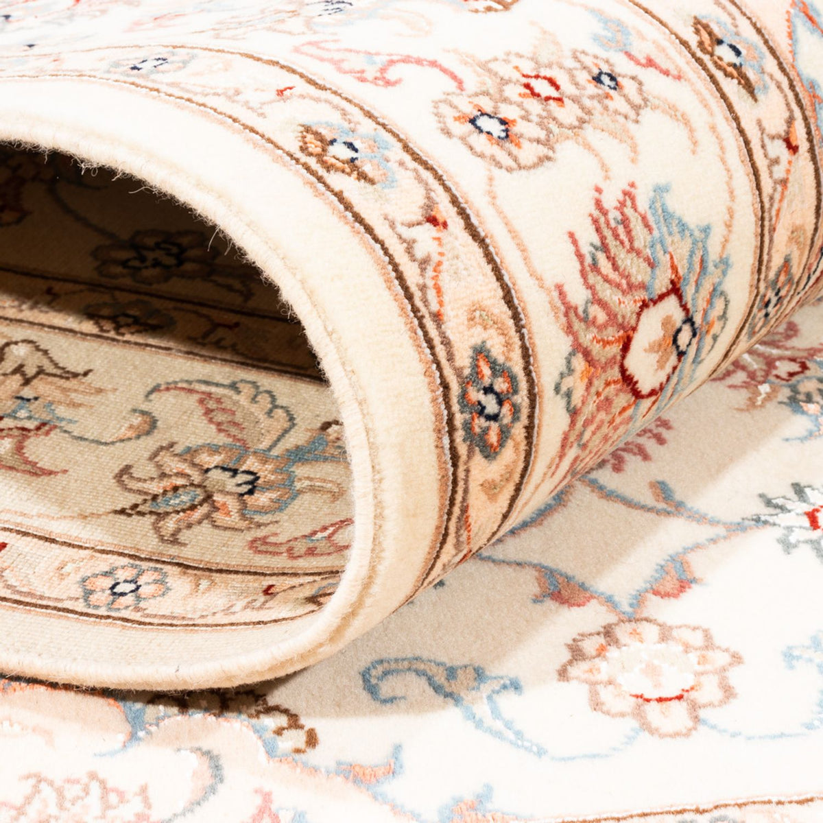 Persisk tæppe - Tabriz - 183 x 120 cm - creme