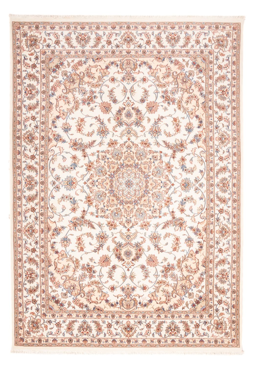 Persisk tæppe - Tabriz - Royal - 232 x 169 cm - creme
