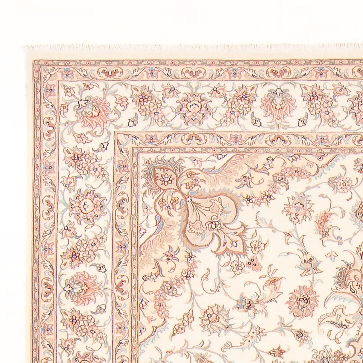 Persisk tæppe - Tabriz - Royal - 255 x 200 cm - creme