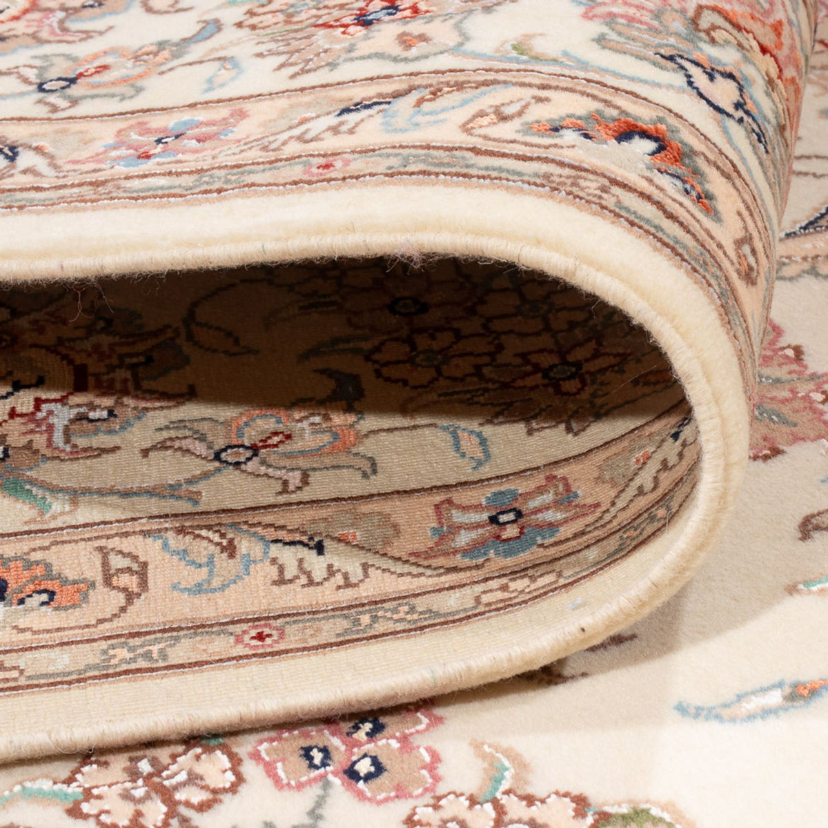 Persisk tæppe - Tabriz - Royal - 255 x 200 cm - creme