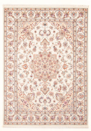 Persisk tæppe - Tabriz - Royal - 204 x 147 cm - creme