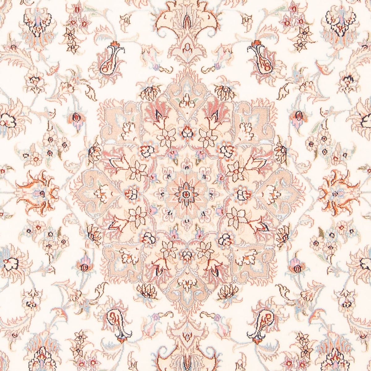 Persisk tæppe - Tabriz - Royal - 204 x 147 cm - creme