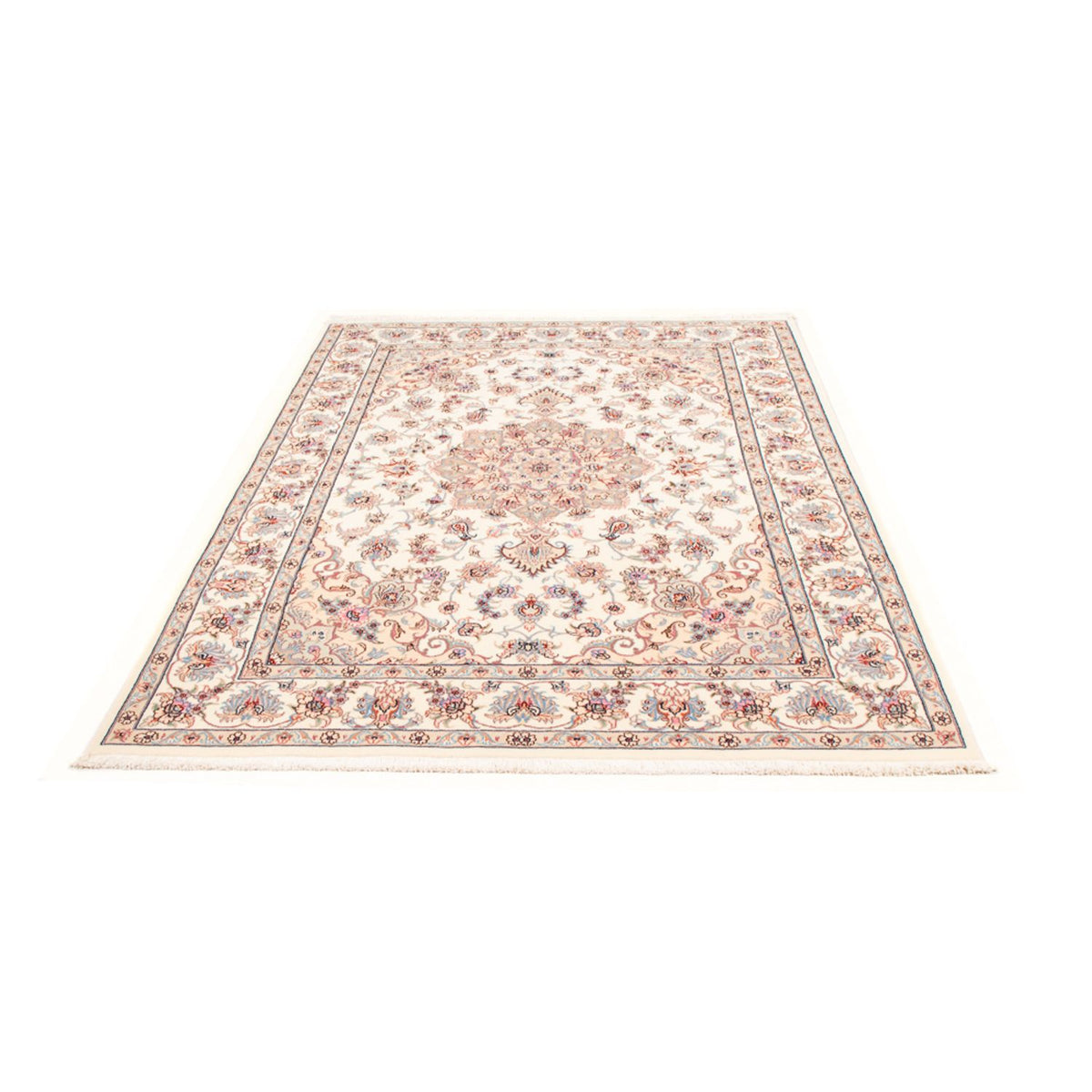 Persisk tæppe - Tabriz - Royal - 204 x 147 cm - creme