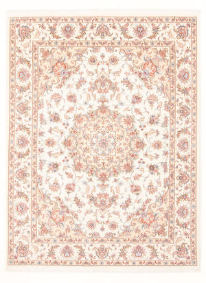 Persisk tæppe - Tabriz - Royal - 198 x 149 cm - creme