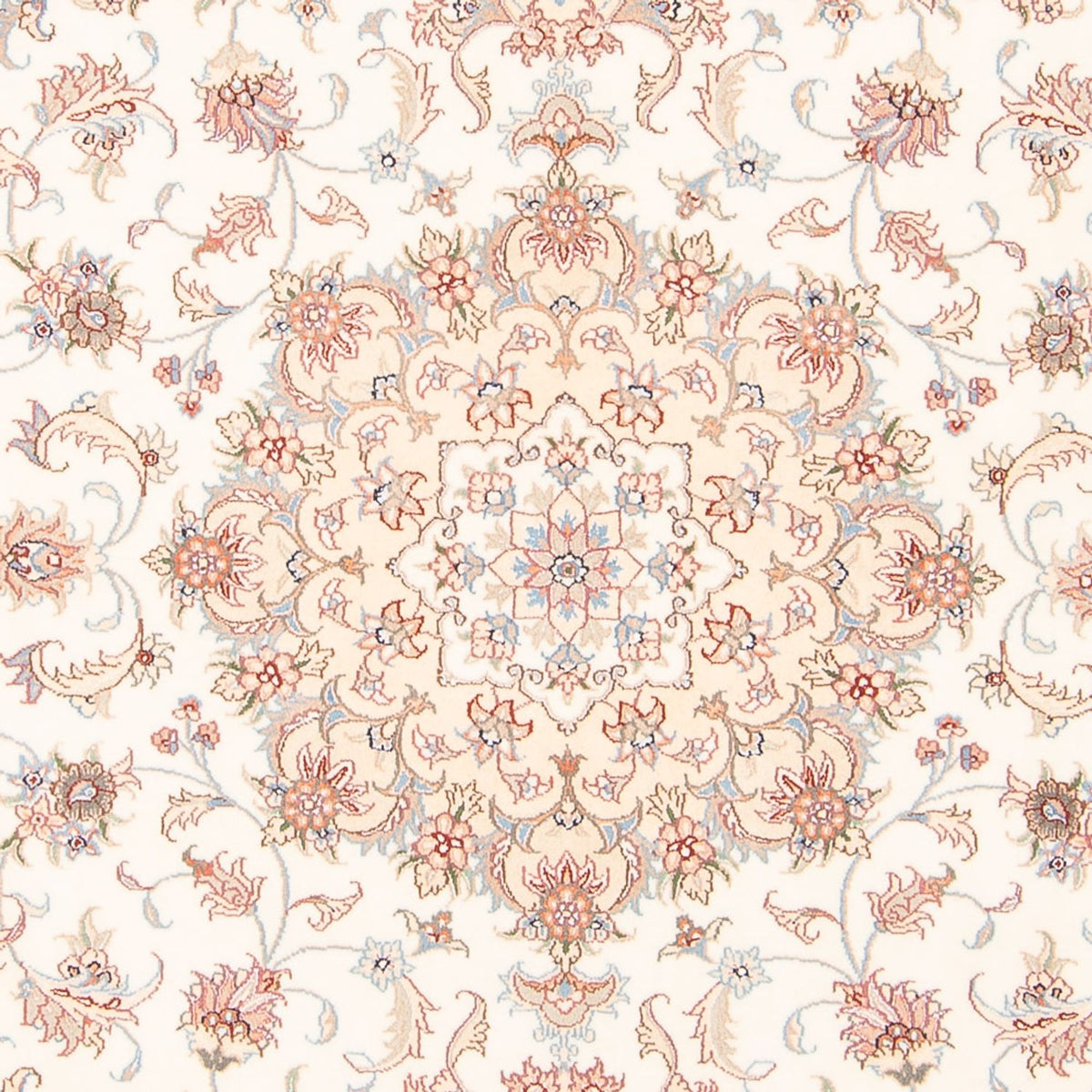 Persisk tæppe - Tabriz - Royal - 198 x 149 cm - creme