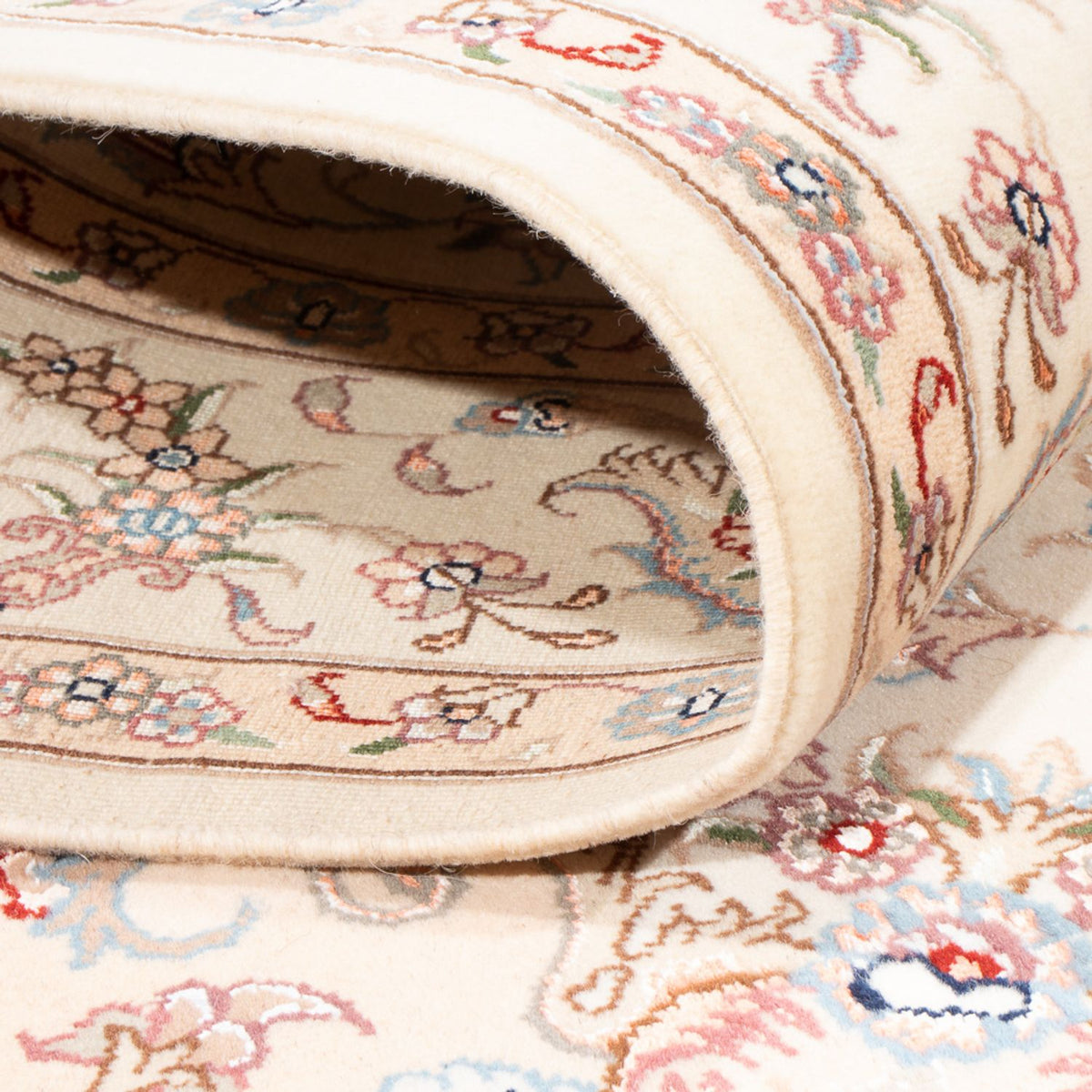 Persisk tæppe - Tabriz - Royal - 198 x 149 cm - creme