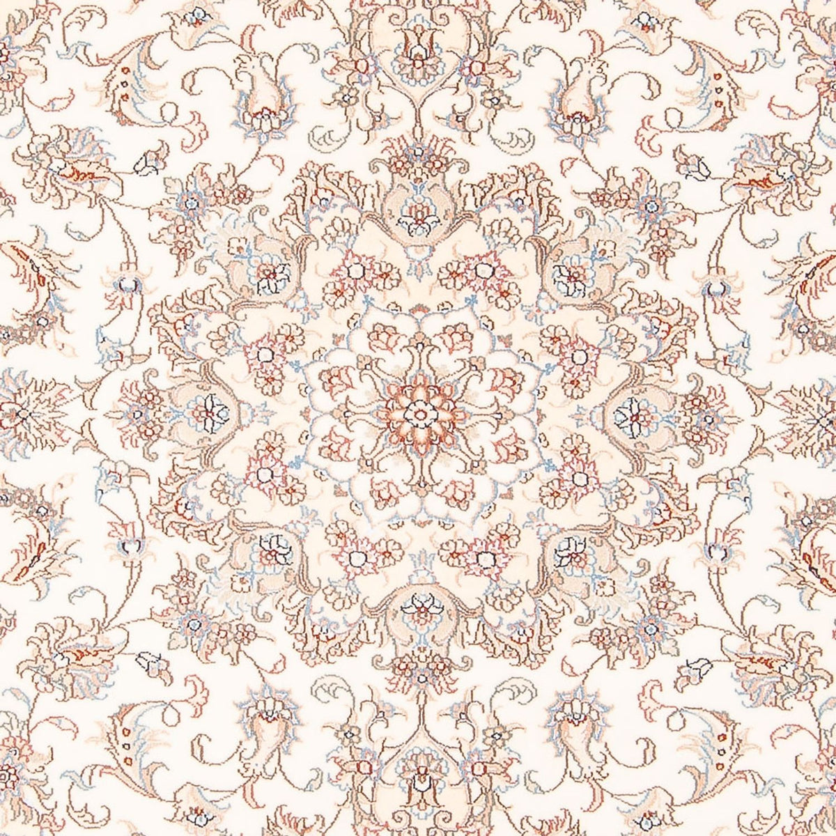 Persisk tæppe - Tabriz - Royal - 200 x 151 cm - creme