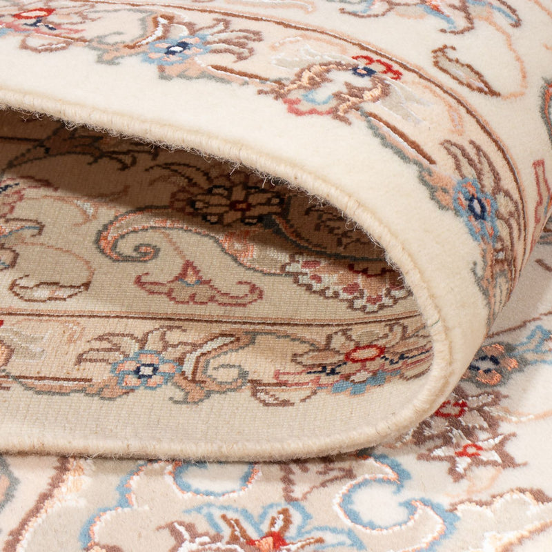 Persisk tæppe - Tabriz - Royal - 200 x 151 cm - creme
