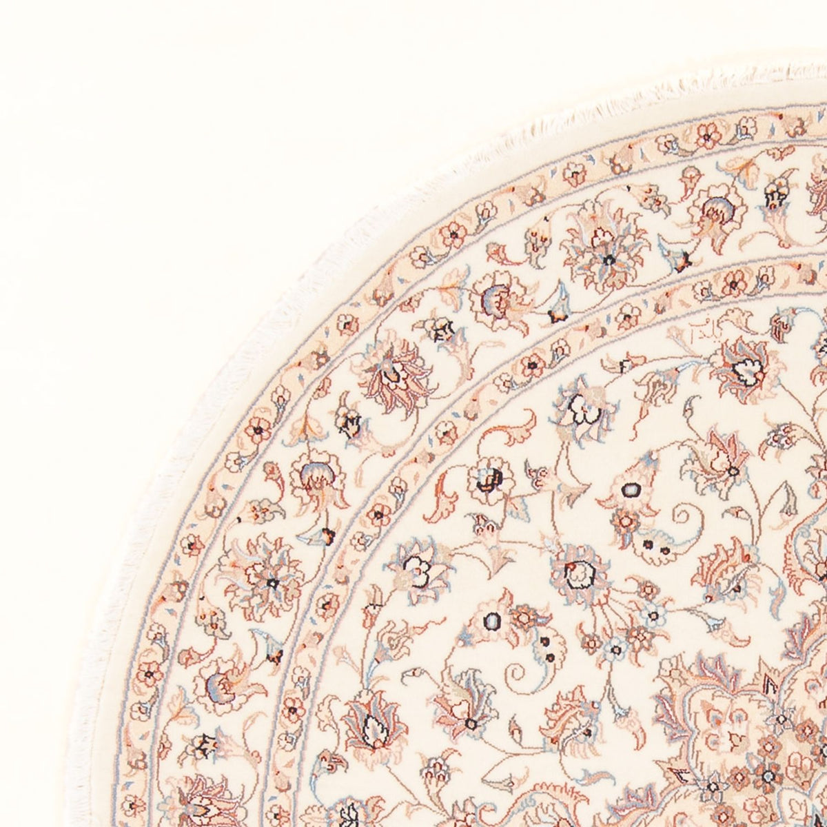 Persisk tæppe - Tabriz - Royal - 158 x 150 cm - creme