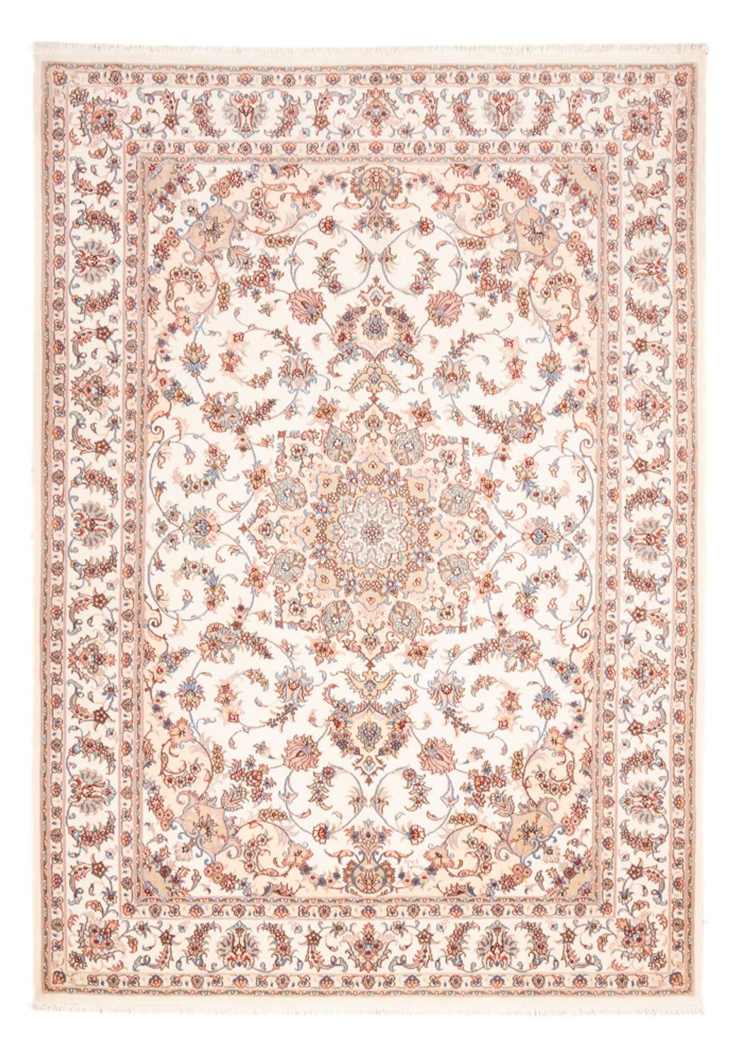 Persisk tæppe - Tabriz - Royal - 240 x 172 cm - creme