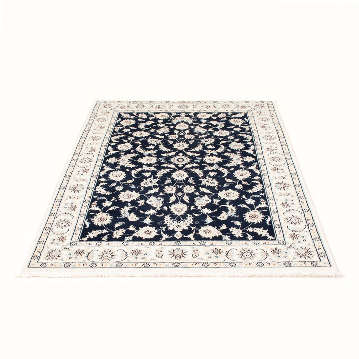 Persisk tæppe - Nain - Royal - 175 x 120 cm - mørkeblå