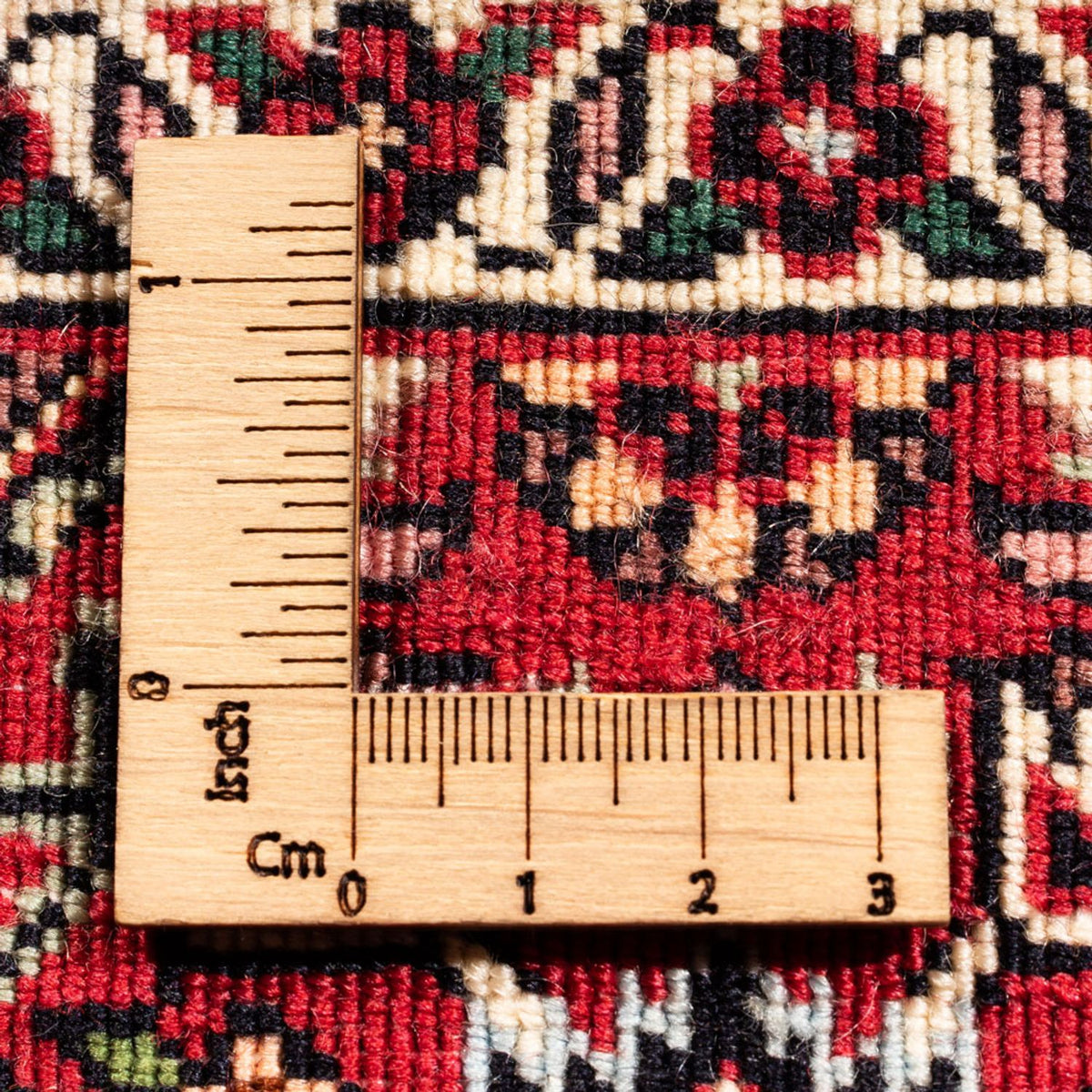 Persisk tæppe - Bijar - 238 x 178 cm - rød