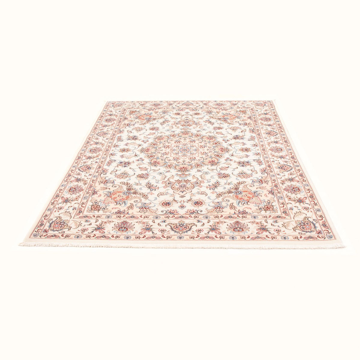 Persisk tæppe - Tabriz - Royal - 188 x 150 cm - creme