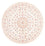 Persisk tæppe - Tabriz rundt  - 151 x 146 cm - creme