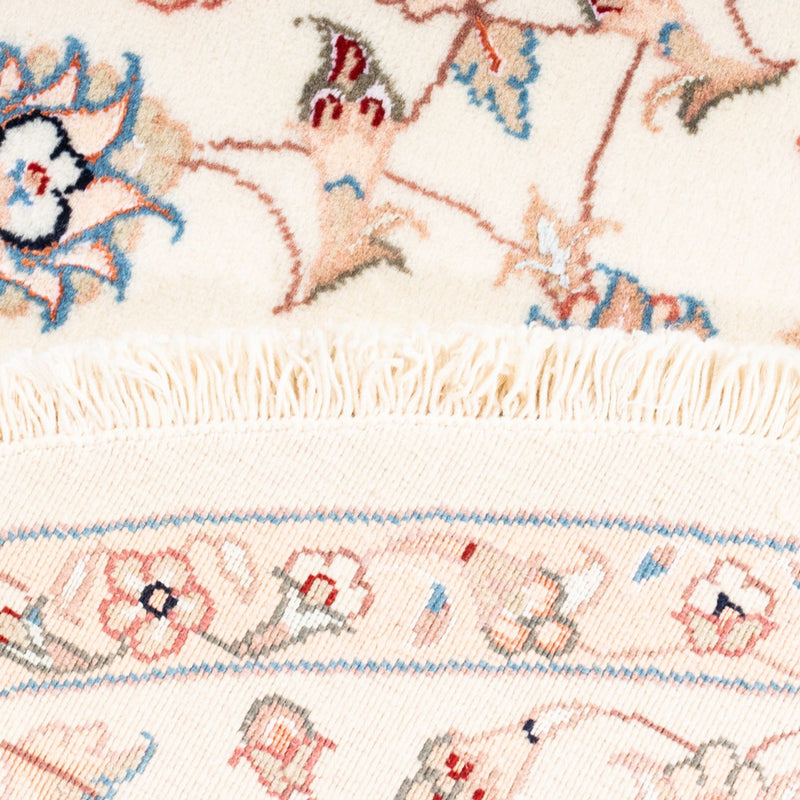 Persisk tæppe - Tabriz rundt  - 151 x 146 cm - creme