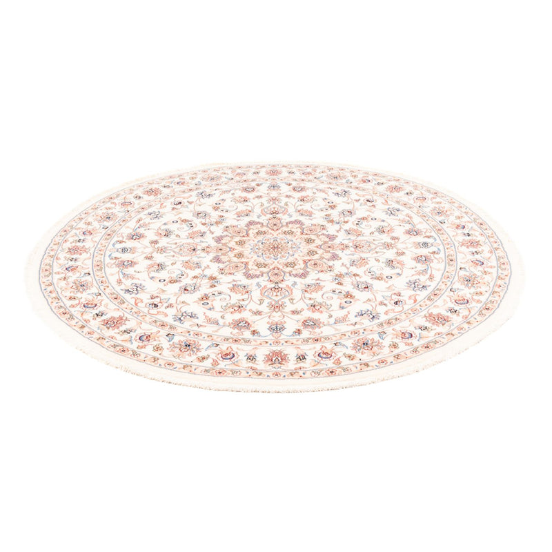 Persisk tæppe - Tabriz rundt  - 151 x 146 cm - creme