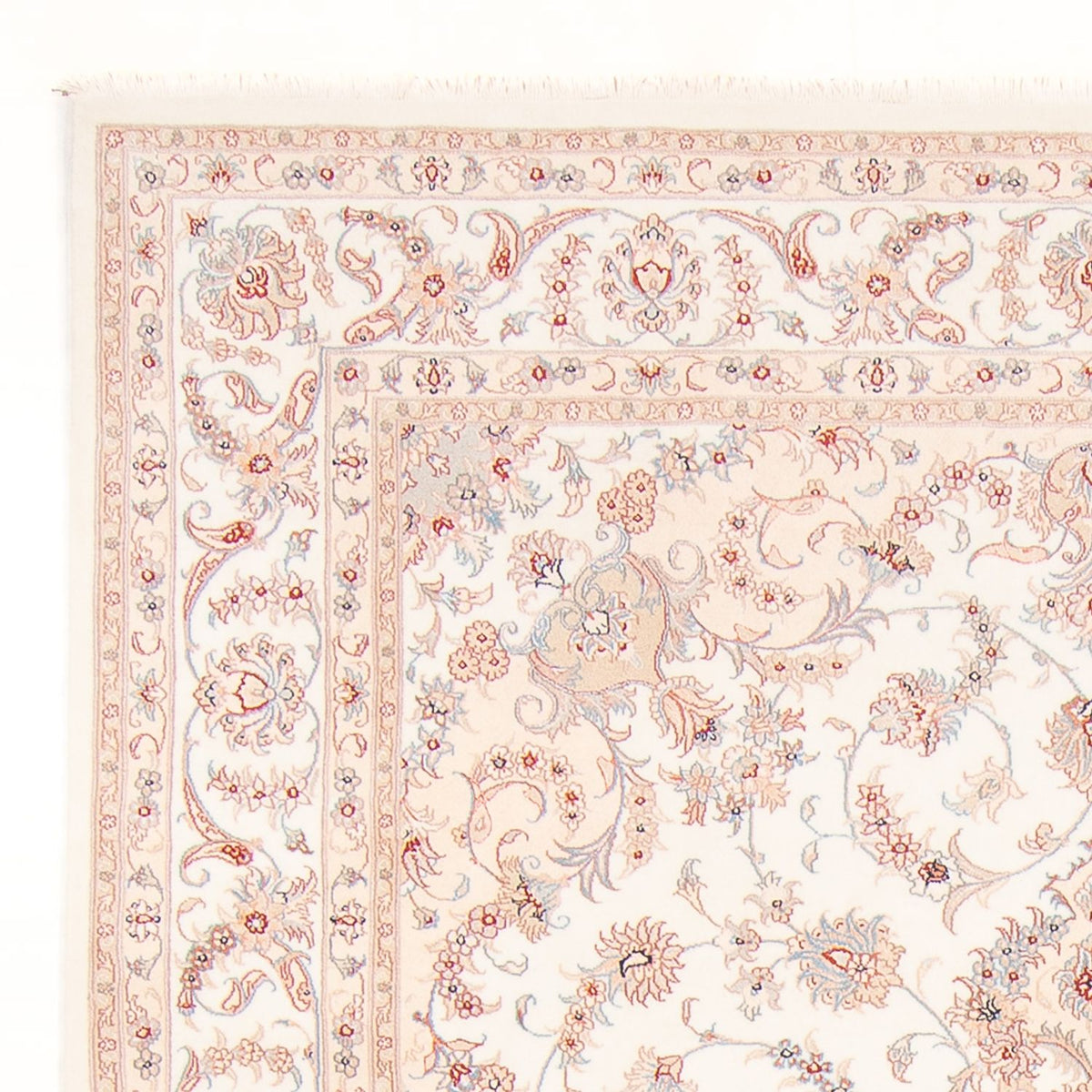 Persisk tæppe - Tabriz - Royal - 300 x 200 cm - creme