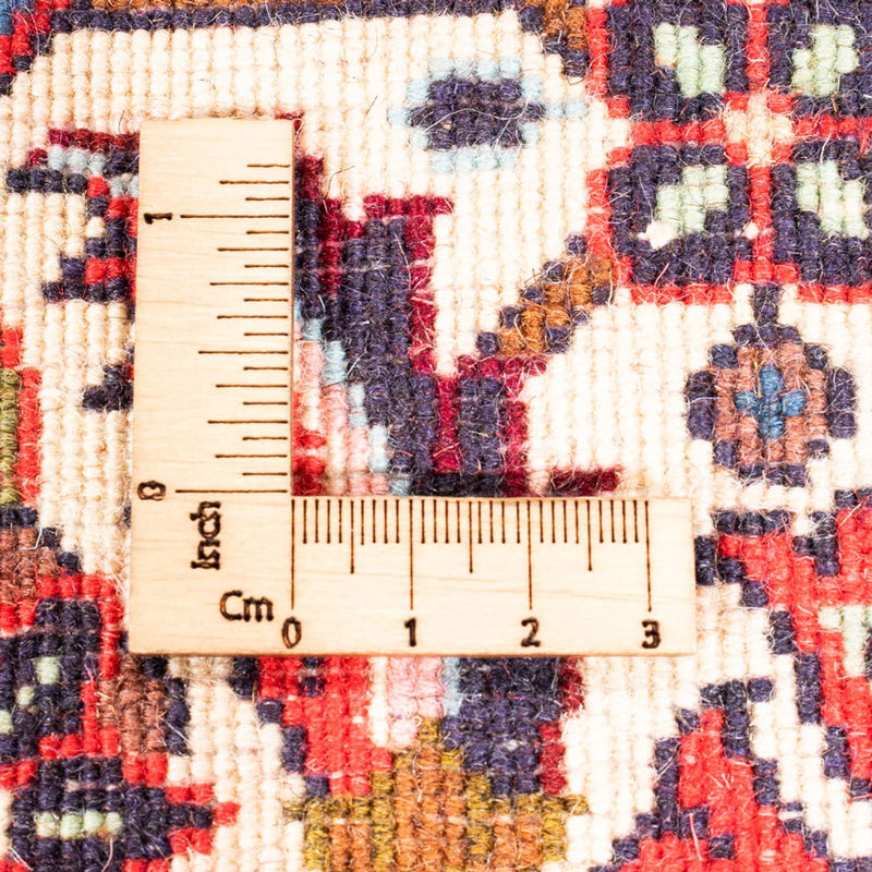 Persisk tæppe - Bijar - 253 x 170 cm - rød