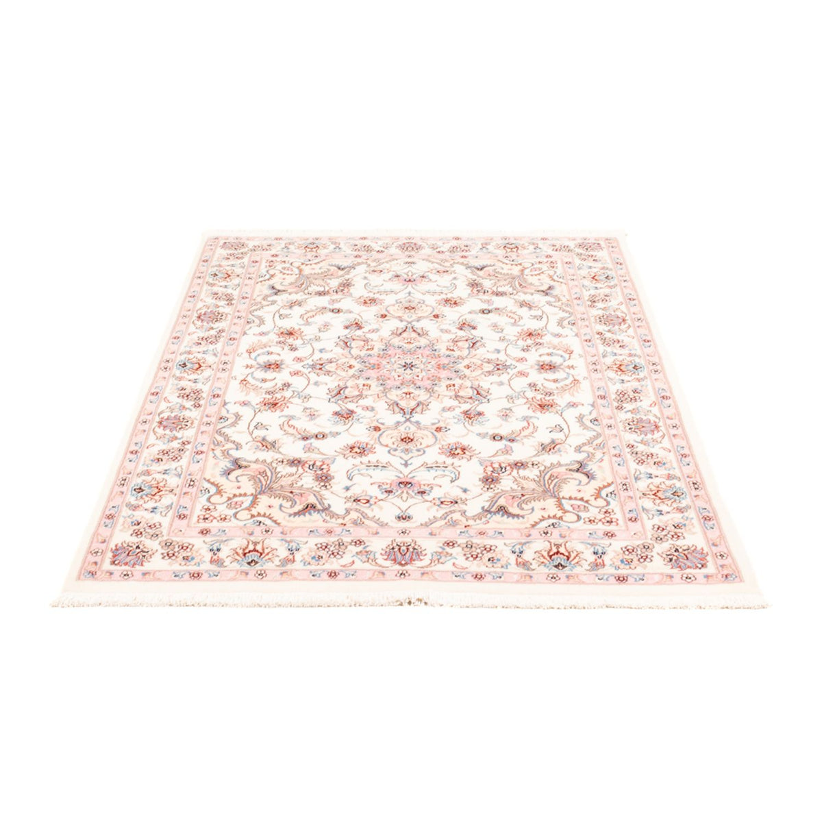 Persisk tæppe - Tabriz - 154 x 108 cm - creme