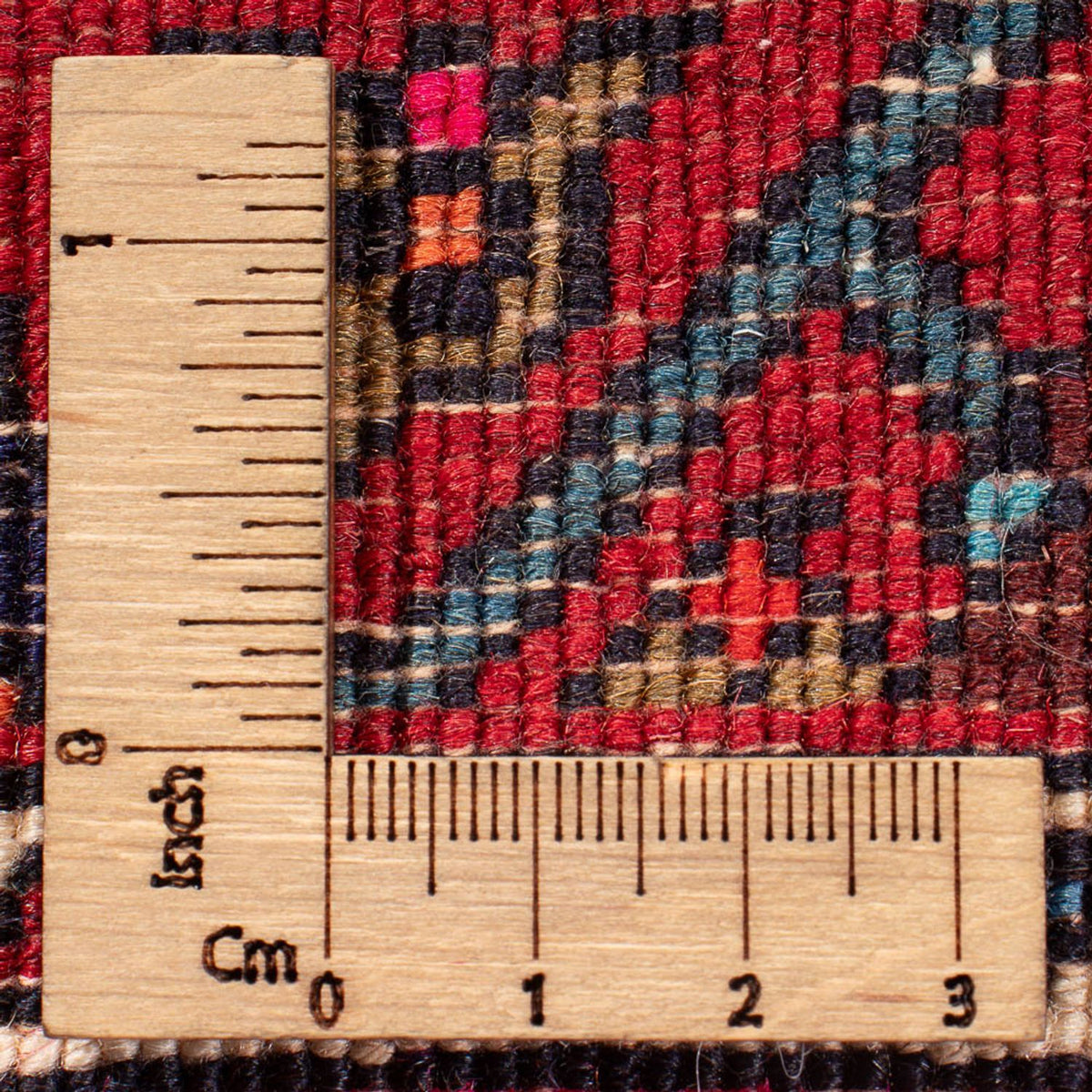 Persisk tæppe - Nomadisk - 109 x 72 cm - rød