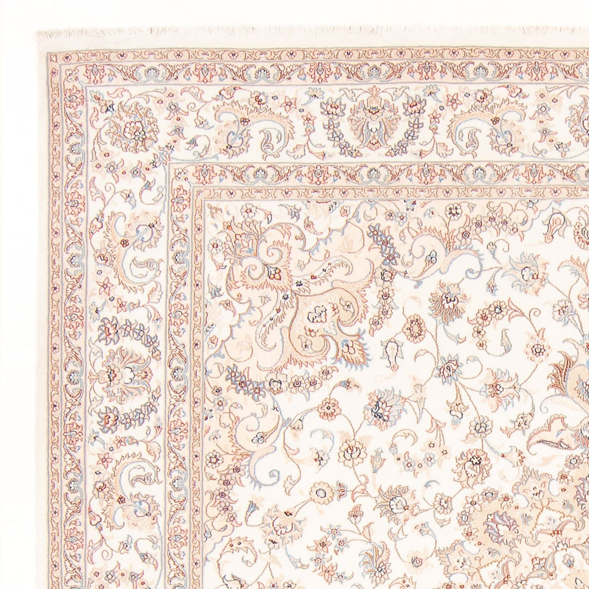 Persisk tæppe - Tabriz - Royal - 260 x 245 cm - creme