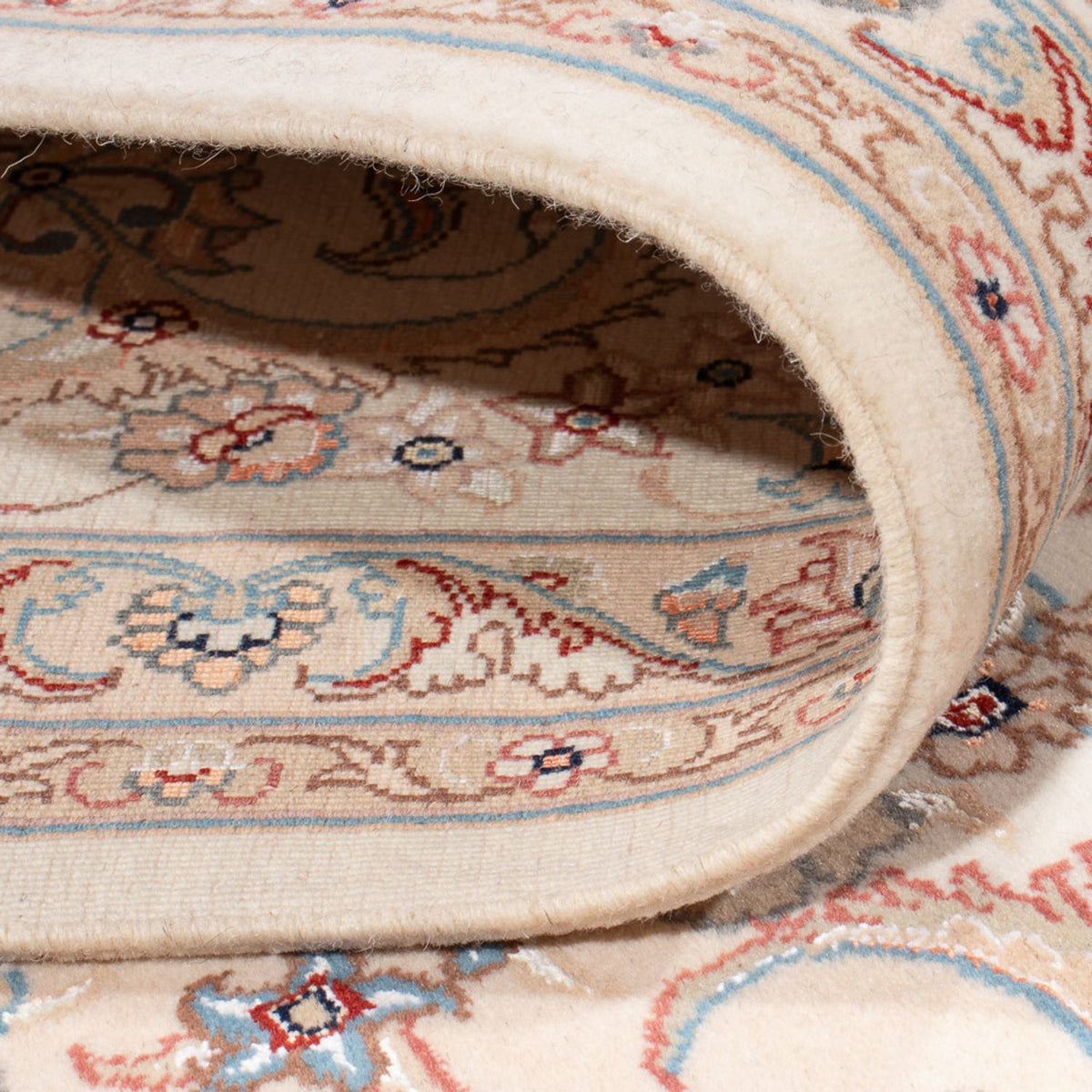 Persisk tæppe - Tabriz - Royal - 260 x 245 cm - creme