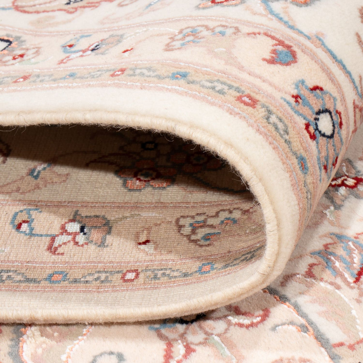 Persisk tæppe - Tabriz - Royal firkantet - 205 x 200 cm - creme