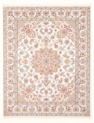 Persisk tæppe - Tabriz - Royal - 198 x 152 cm - creme