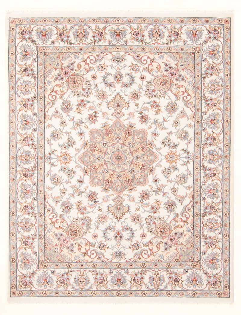 Persisk tæppe - Tabriz - Royal - 198 x 152 cm - creme
