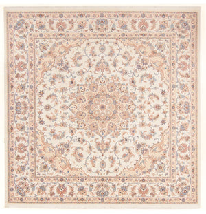 Persisk tæppe - Tabriz - Royal firkantet  - 211 x 198 cm - creme