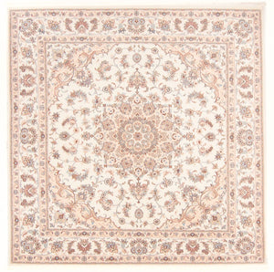 Persisk tæppe - Tabriz - Royal firkantet  - 208 x 197 cm - creme