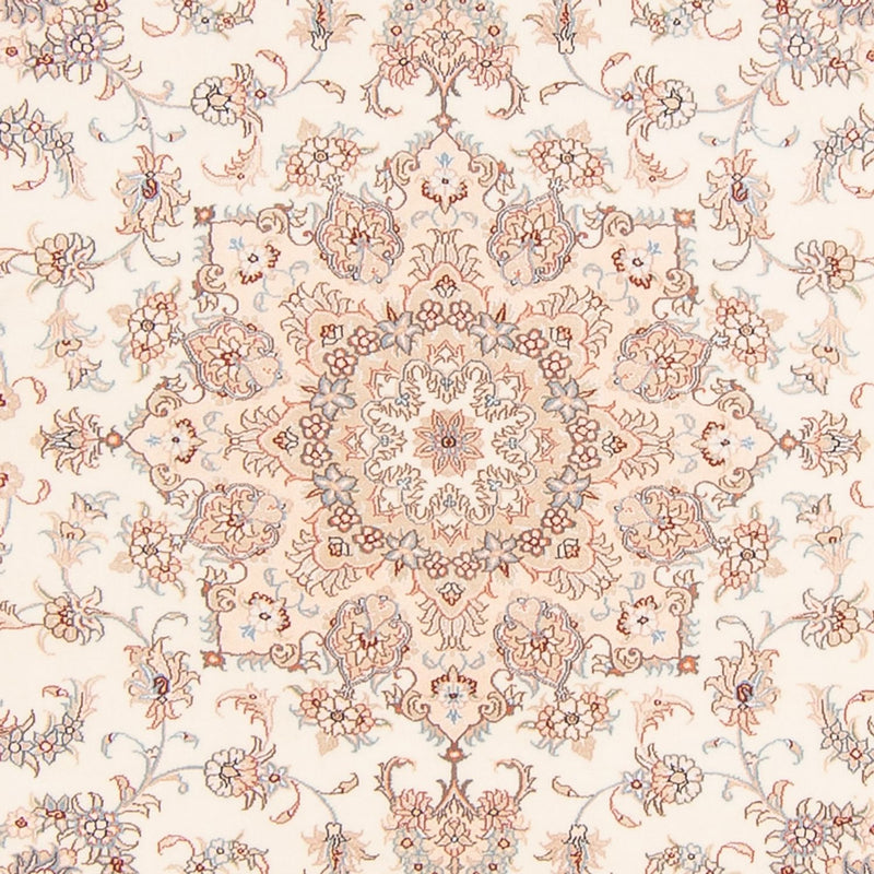 Persisk tæppe - Tabriz - Royal firkantet  - 208 x 197 cm - creme