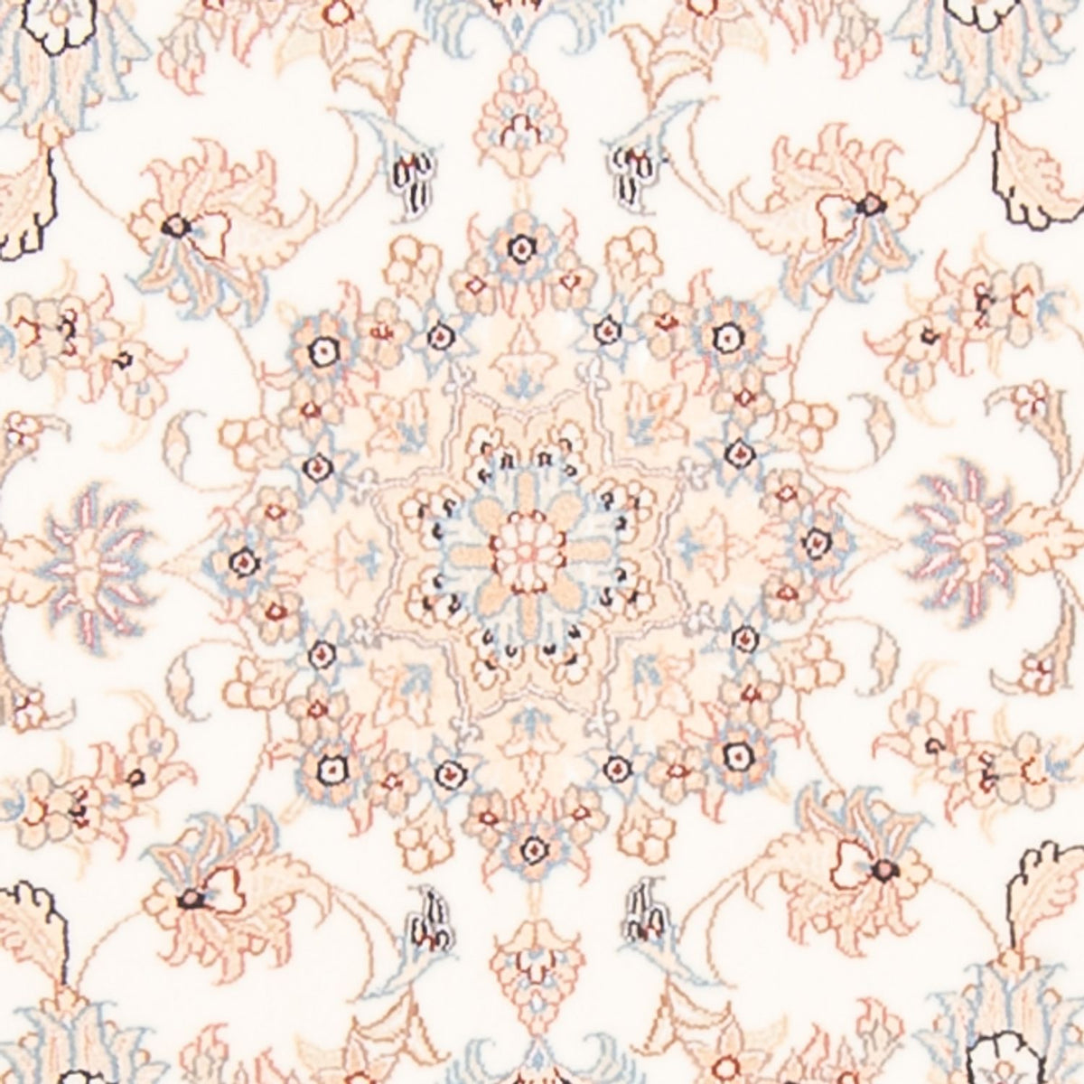 Løber Persisk tæppe - Tabriz - Royal - 254 x 81 cm - creme
