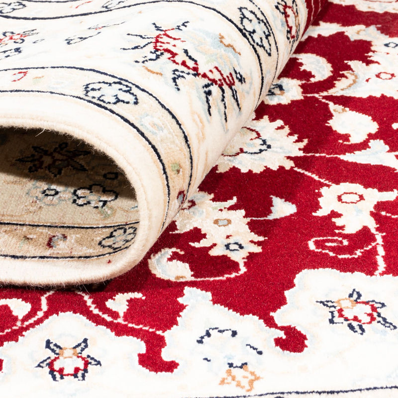 Persisk tæppe - Nain - Premium - 178 x 122 cm - rød