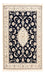 Persisk tæppe - Nain - Premium - 158 x 105 cm - mørkeblå