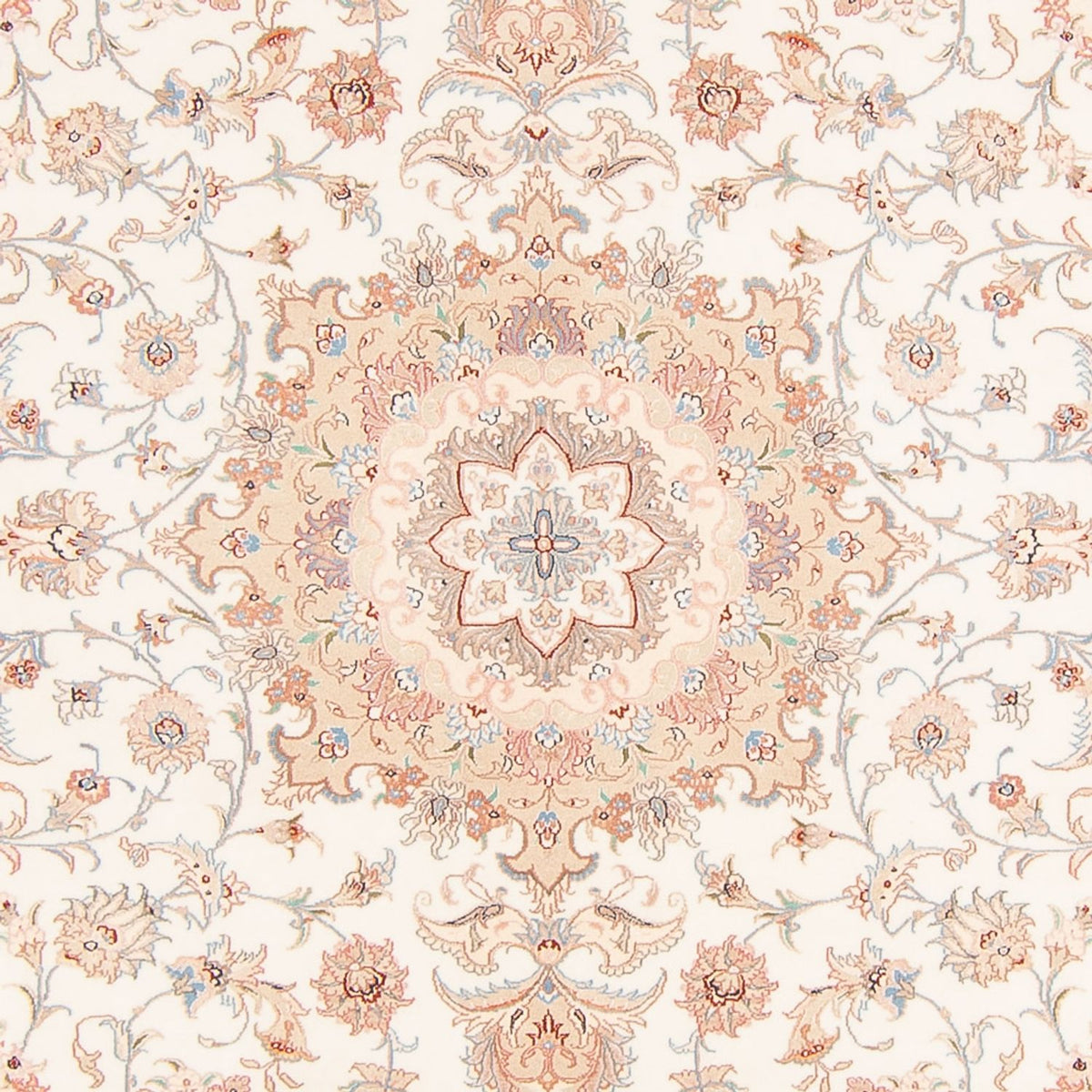Persisk tæppe - Tabriz - Royal - 252 x 200 cm - creme