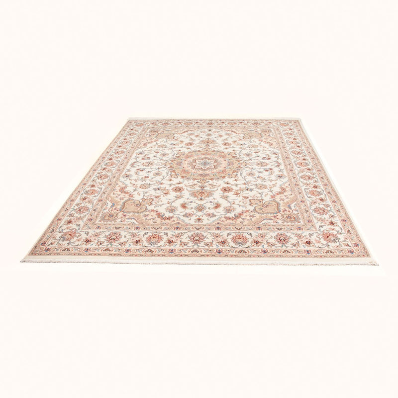 Persisk tæppe - Tabriz - Royal - 252 x 200 cm - creme