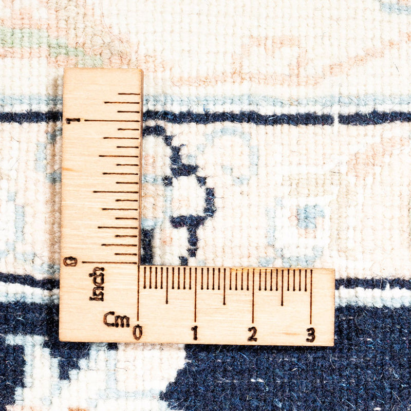 Persisk tæppe - Nain - Premium - 182 x 120 cm - mørkeblå