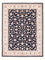 Persisk tæppe - Tabriz - Royal - 201 x 153 cm - mørkeblå