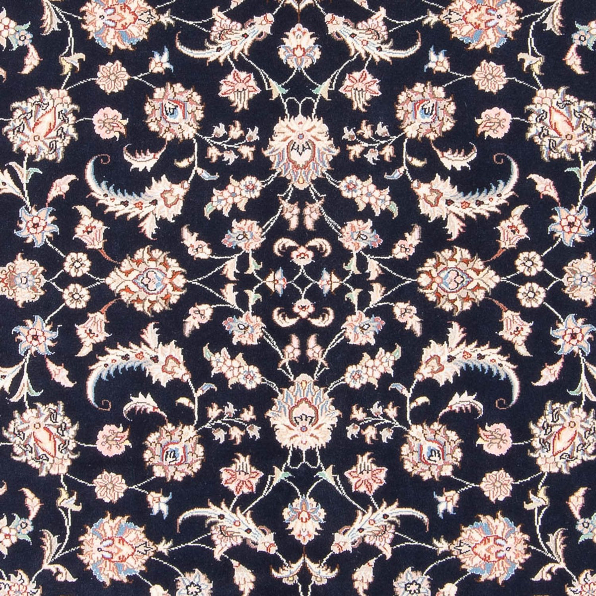 Persisk tæppe - Tabriz - Royal - 201 x 153 cm - mørkeblå