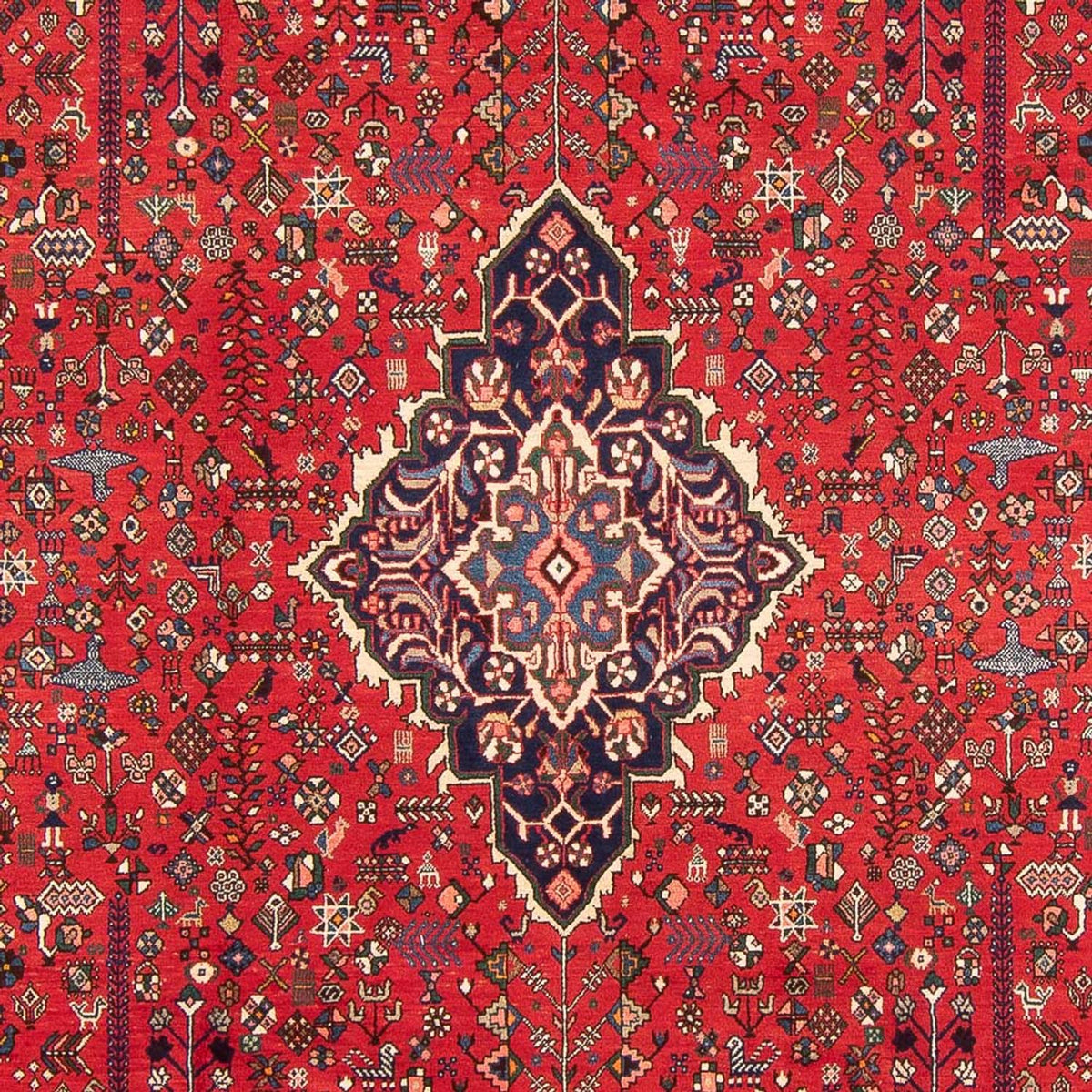 Persisk tæppe - Nomadisk - 310 x 207 cm - rød
