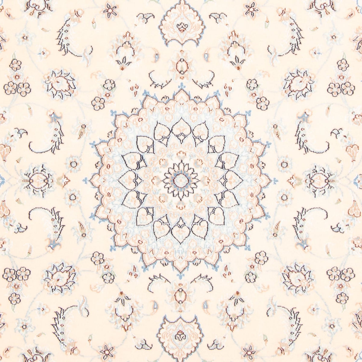 Persisk tæppe - Nain - Royal - 178 x 121 cm - creme