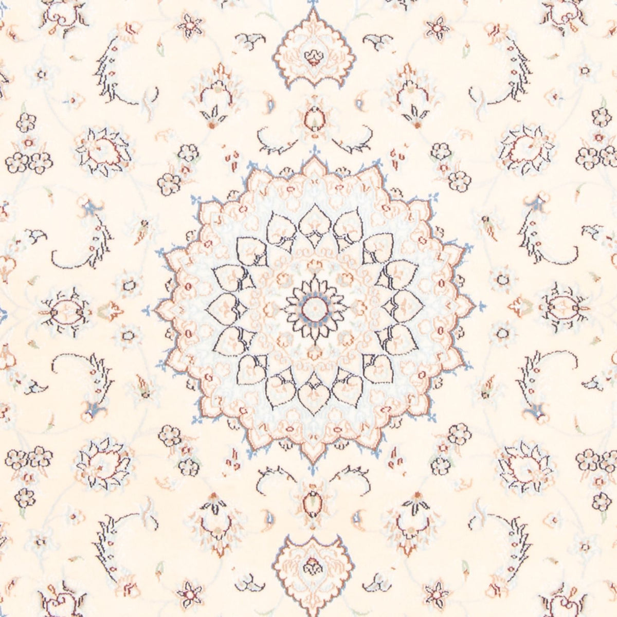 Persisk tæppe - Nain - Royal - 172 x 118 cm - creme